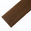 Soft brown sherpa fabric strip for Christmas gift wrapping and DIY crafts material - 1.5*0.5m / Dark Coffee