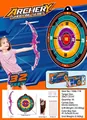 Set tiro con l'arco LED rosa per bambini con arco da 63cm frecce e bersaglio colorato - Set Bersaglio e Arco LED Standard (Rosa)