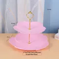 2-Tier Cherry Blossom Pink Gold