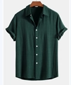 Camicia con Revers Verde Scuro (XCS00625052605)