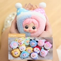 Plush animal head pendant with pink hair design from the Chinese style resin series - Mini Twelve Constellations Series (5003) / Random One