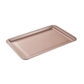 Teglia da forno rettangolare antiaderente color oro rosa per biscotti e torte - 38*25cm / Oro champagne