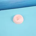 Runde rosa Kunststoffbasis für Schmwebeständer und Schmuck-Displayboxen - Rosa Runde Basis