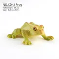 Realistische grüne Frosch-Tierfigur mit Hautstruktur und einem Gewicht von 55,6 g - Frosch