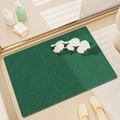 Tapis de bain vert avec moutons mignons et texture antidérapante pour la salle de bain - 40*60cm / Mouton des Champs Verts