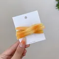 Creative french fries hair clip made of resin with realistic fried potato texture - French Fries