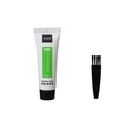 Draagbare 10ml scheercrème en zwarte reinigingsborstel set voor dames ontharing kit - Scheercrème + Reinigingsborstel