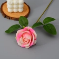 Flanellstoff Klein Dunkelrosa