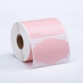 Pink die-cut thermal label paper roll for Phomemo shipping and logistics - 3*2 Inch-500pcs (Roll)-PY1 / Pink