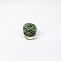 Dark green mixed-color yarn ball with metallic fibers for DIY Christmas tree crafts - Style B [1 Roll] 40m/50g