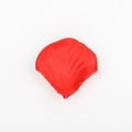 Realistic artificial red rose petals made of high-quality fabric for wedding decoration - Red