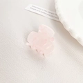 Petite pince à cheveux en acrylique rose marbré pour coiffure latérale élégante - Style E (3.2CM/Marbre Rose)