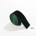 Nastro di velluto verde scuro da 3,8 cm per confezioni regalo e decorazioni eleganti - Nastro Di Velluto Verde Da 3,8 CM / 2M/Rotolo
