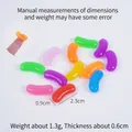Mini modelli di caramelle gommose in resina da 2,3cm in vari colori per decorazioni fai-da-te - 2.3cm Gelatina Grande (Colori Misti)