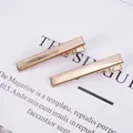 Paar gouden metalen haarklemmen met antislip tanden voor DIY-accessoires en haarsieraden - Nr. 8 Accessoire haarspeld