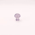Mushroom-shaped natural purple amethyst gemstone carving for DIY craft and decor - Fluorite / 15*20mm