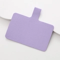 Toppa per cordino del telefono in velluto viola per connessione sicura - Viola