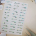 Iridescent rhinestone face stickers with 30 adhesive butterfly gems for makeup - BJA-606 (AB Color Arrow)