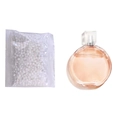 Scented cat litter deodorizer beads in pouch with pink fragrance perfume bottle - 10g (Perfume)