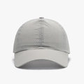 Berretto sportivo grigio chiaro ad asciugatura rapida con fori di ventilazione laser - Grigio chiaro