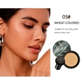 Moisture cushion CC cream foundation in wheat-colored shade 05 for deep skin tones - 05# Light Yellow