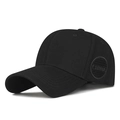 Cappellino da baseball nero classico con patch CHINA e design a sei pannelli - Regolabile / Nero