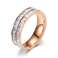 US 12 / 8mm Zweireihig / Roségold