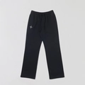 Classic black straight-leg sweatpants with drawstring waist and white star logo - XS / Black