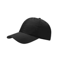 Quick-dry black outdoor sun hat for men and women breathable baseball cap for hiking - Black