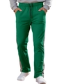 Men's green jogger sweatpants with contrast side stripes and drawstring waistband - Army Green