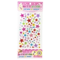 Colorful star and circle crystal rhinestone stickers for DIY album and phone decoration - Starry Star Shape (Colored Card)