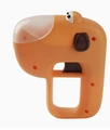Lanzador de golosinas interactivo naranja para mascotas con logotipo Bark Toy - Lanzador De Mascotas Naranja / Juguete para mascota