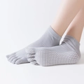 One Size / Five Toe-Solid Light Grey