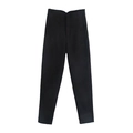 Pantaloni neri a vita alta da donna con vestibilità slim e taglio corto moderno - XS / Pantaloni e gonne / Nero