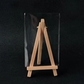 Tagliabiscotti pan di zenzero in sacchetto trasparente su mini cavalletto in legno - Sacchetto Piatto 10*15cm Con Cavalletto / Circa 100 Pezzi/Sacca