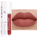Échantillon de rouge à lèvres liquide mat en teinte rouge-brun 02 avec flacon - N°02