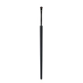 Pennello trucco occhi singolo con manico nero e setole marroni fitte per sfumature precise - Pennello per Ombretto No. 2