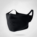 Mascarilla negra transpirable para ciclismo con orejeras para protección deportiva exterior - Estilo Máscara / Negro