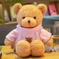 Bear Hoodie - Pink 30 Centimeters In Length