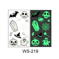 Tatouage Lumineux d'Halloween (WS-219) / 105*60mm