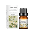 Chamomile aromatherapy oil 10ml set with brown glass bottle and floral packaging box - Chamomile