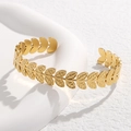 Olive Leaf Design Style (SZ008-Gold Color)