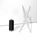 Strong cylindrical cat eye nail art magnet wand tool for diverse manicure effects - Double-Ended French Cat Eye Magnet