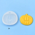 Detail of pumpkin smile silicone mold for Halloween baking and resin crafting - Pumpkin Smiley Style 1 (S#)