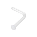Transparent L-Shape 1x7x2.3mm