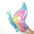 Side Flying Blue Butterfly (76x58cm)