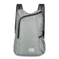 Foldable grey sports backpack for hiking with tear-resistant lightweight fabric - Standard Type / Gray