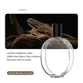 Sandalwood smart aroma diffuser refill in transparent oval glass bottle with black cap - Sandalwood (No Machine)