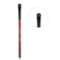 RANCAI E06 large horse hair eyeshadow blending brush with wood handle and detail view - Rosewood E06 Small Eyeliner Smudge Brush