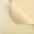 Beige floral wrapping paper with unique stone texture and double-layer crinkle finish - 44x58cm (5 Sheets/Pack) / Pearlescent Kraft
